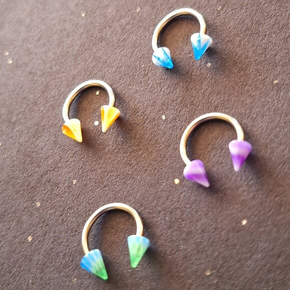 Jewelry - Nose, belly, eyebrow, daith, tongue rings ARROWS